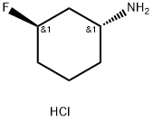 (1R,3R)-3-氟环己胺盐酸 结构式