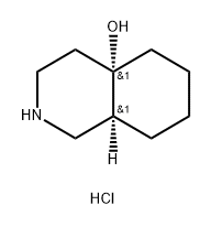 RAC-(4AR,8AR)-十氢异喹啉-4A-醇盐酸盐,顺式 结构式