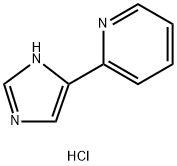 2-(1H-imidazol-4-yl)pyridine HCl 结构式