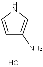 吡咯-3-胺盐酸盐 结构式
