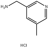 (5-Methylpyridin-3-yl)methanamine dihydrochloride 结构式