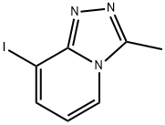 8-iodo-3-methyl-[1,2,4]triazolo[4,3-a]pyridine 结构式