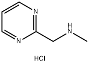 N-甲基-1-(嘧啶-2-基)甲胺二盐酸 结构式