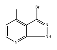 3-Bromo-4-iodo-1H-pyrazolo[3,4-b]pyridine