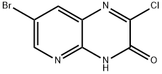 7-溴-2-氯吡啶并[2,3-B]吡嗪-3(4H)-酮 结构式