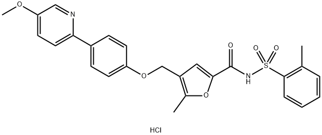 BGC 20-1531 (hydrochloride) 结构式