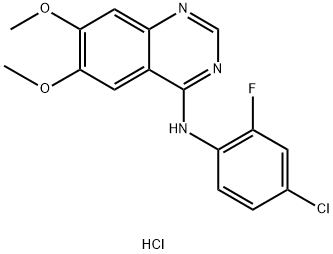 ZM306416盐酸盐 结构式
