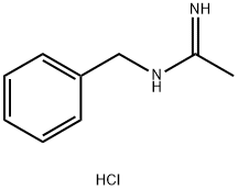 ETHANIMIDAMIDE, N-(PHENYLMETHYL)-, HYDROCHLORIDE (1:1) 结构式