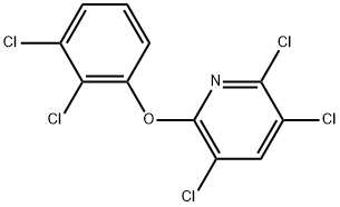 2,3,5-Trichloro-6-(2,3-dichlorophenoxy)pyridine 结构式