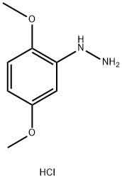 2,5-二甲氧基苯肼盐酸盐(2,5-DIMETHOXYPHENYL)HYDRAZINE HYDROCHLORIDE 结构式