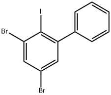 3,5-Dibromo-2-iodo-1,1'-biphenyl 结构式