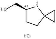 (S)-4-氮杂螺环[2.4]庚烷-5-基甲醇盐酸盐 结构式