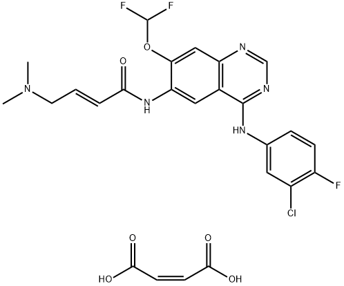 美法替尼 结构式