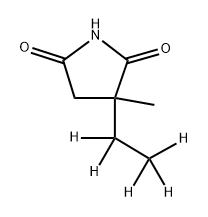 Ethosuximide D5 结构式