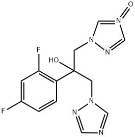 氟康唑N-氧化物 结构式