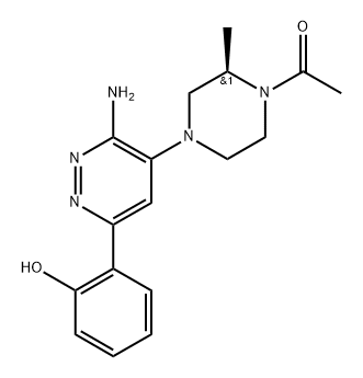 化合物GNE-064 结构式