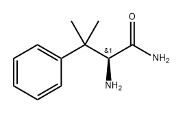 (S)-2-Amino-3-methyl-3-phenylbutanamide 结构式