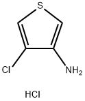 4-氯噻吩-3-胺盐酸盐 结构式