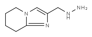 2-(肼基甲基)-5,6,7,8-四氢咪唑并[1,2-A]吡啶 结构式