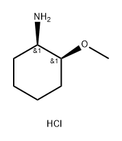 Cyclohexanamine, 2-methoxy-, hydrochloride (1:1), (1R,2S)- 结构式