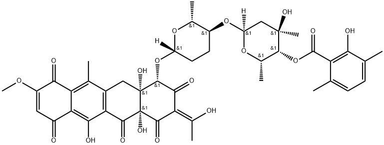 POLYKETOMYCIN 结构式