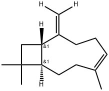 trans-Caryophyllene-d2 (beta-Caryophyllene-d2) 结构式