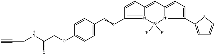 BDP 630/650 alkyne 结构式