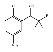 1-(5-Amino-2-chlorophenyl)-2,2,2-trifluoroethan-1-ol