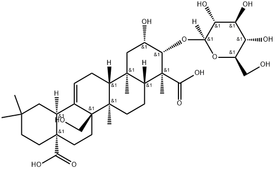 细叶远志皂苷 结构式