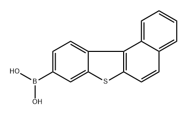 B-苯并[B]萘并[1,2-D]噻吩-9-硼酸 结构式