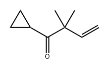 3-Buten-1-one, 1-cyclopropyl-2,2-dimethyl- 结构式