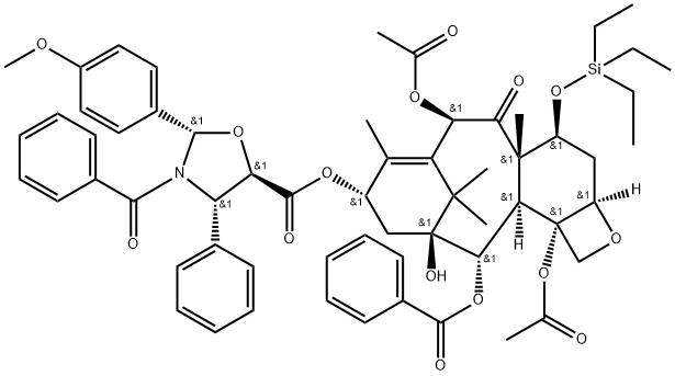 (N-1)紫杉醇中间体 结构式