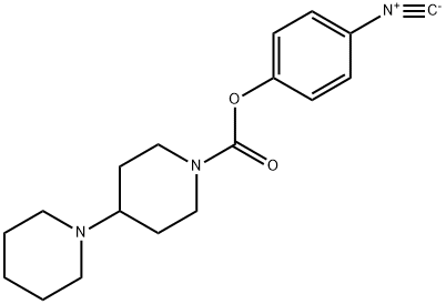 [1,4'-Bipiperidine]-1'-carboxylic acid, 4-isocyanophenyl ester 结构式