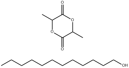 Resomer(R) R 202 S, Poly(D,L-lactide) ester terminated, Mw 10,000-18,000 结构式