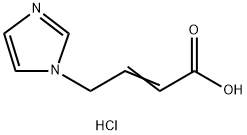 4-(1H-imidazol-1-yl)but-2-enoic acid hydrochloride 结构式