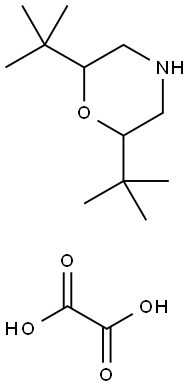 2,6-二叔丁基吗啉草酸盐 结构式