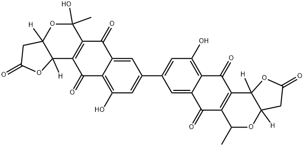 1-羟基克利霉素 A 结构式