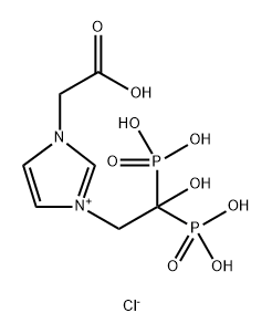 唑来膦酸H 结构式