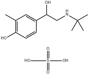 沙丁胺醇EP杂质C 1/2硫酸盐 结构式