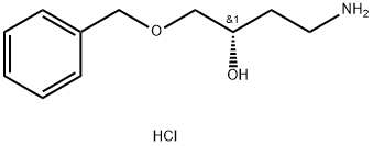 (S)-4-氨基-1-(苄氧基)丁-2-醇盐酸盐 结构式