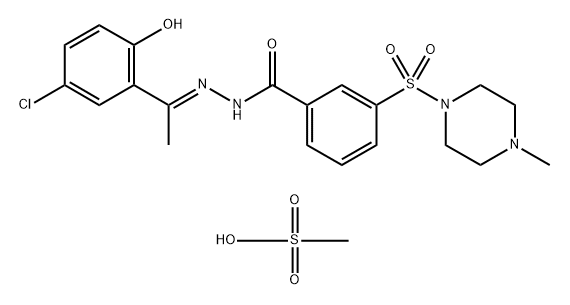 SECLIDEMSTAT MESYLATE 结构式