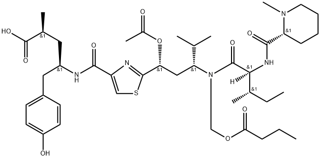 TUBULYSIN B 结构式