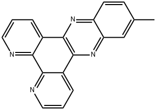 7-methyldipyrido[3,2-a:2’,3’-c]phenazine 结构式