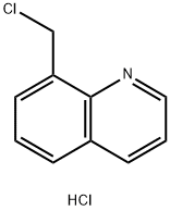 8-(Chloromethyl)quinoline hydrochloride 结构式