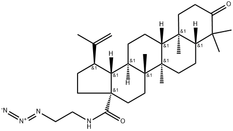 N-(2-AZIDOETHYL)BETULONAMIDE 结构式