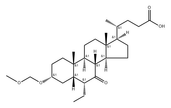 Obeticholic Acid Impurity 13 结构式