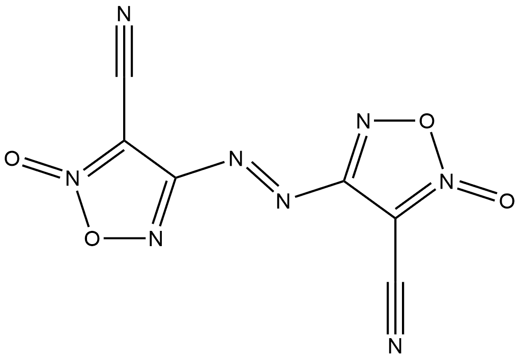 4,4-二氰基偶氮氧化呋咱 结构式