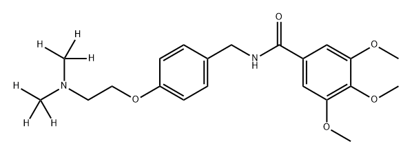 TriMethobenzaMide-d6 结构式