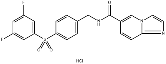 GNE-617 (hydrochloride) 结构式