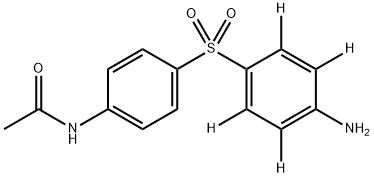 N-acetyl Dapsone D4 结构式